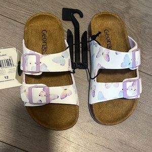 NWT size 12 butterfly sandals